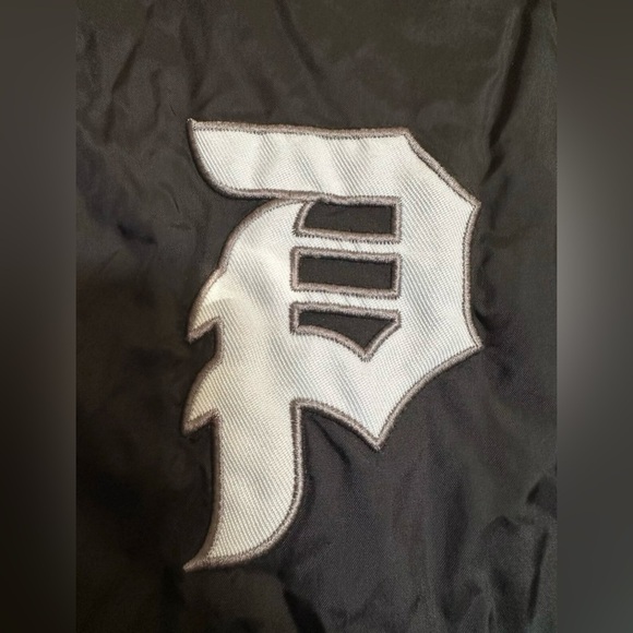 Dragon Ball Z Jacket Youth Boys XS Black Snake Dragon Varsity Skate Primitive - Picture 9 of 10